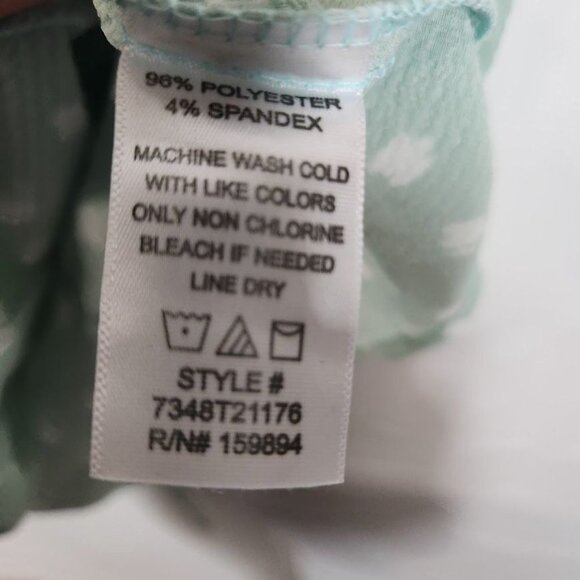 DNA Couture Button Front Tank Blouse in sage green‎ - Size XL - Picture 7 of 7